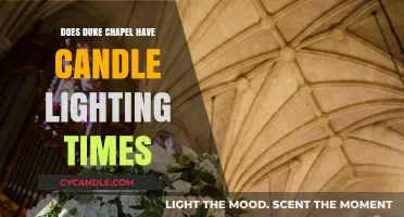 Duke Chapel Candle Lighting Times: Schedule and Availability Explained