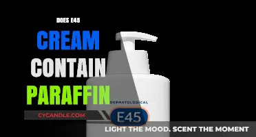 E45 Cream Ingredients: Does It Contain Paraffin? Find Out Here