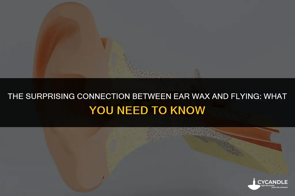 does ear wax affect flying