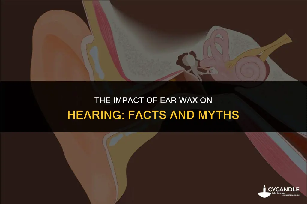 does ear wax affect hearing