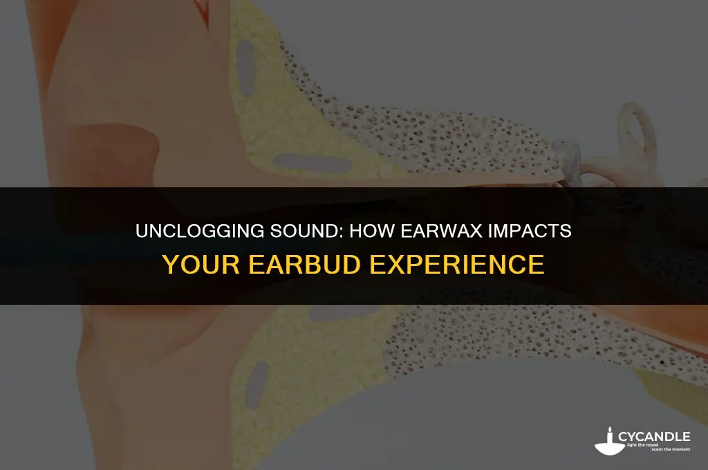 does ear wax affect one side of an earbud