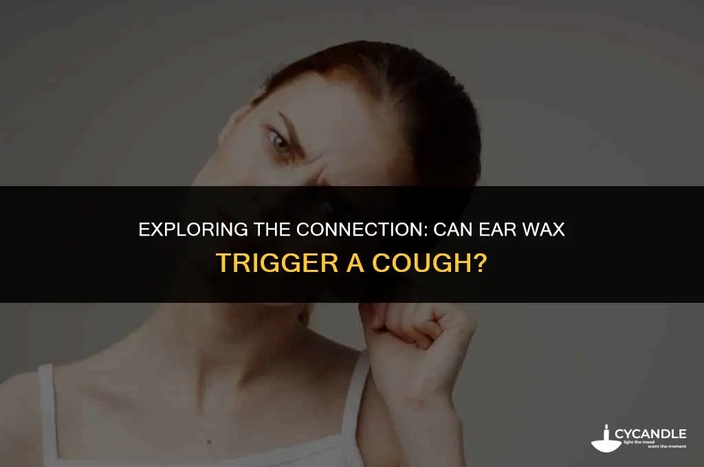 does ear wax cause cough
