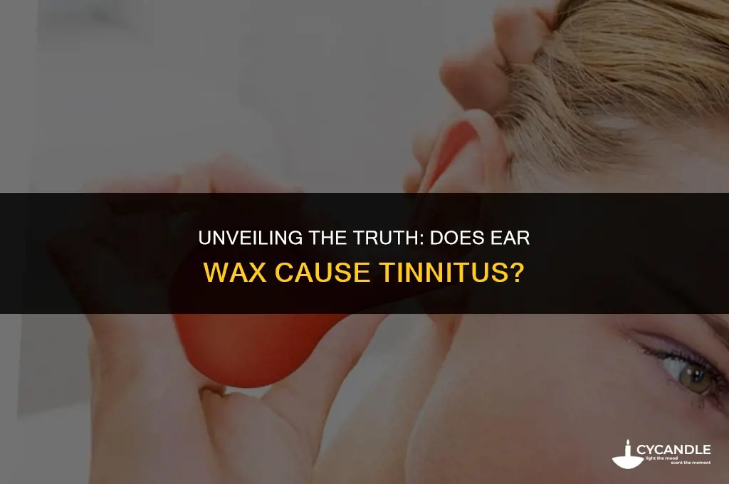 does ear wax cause tinnitus