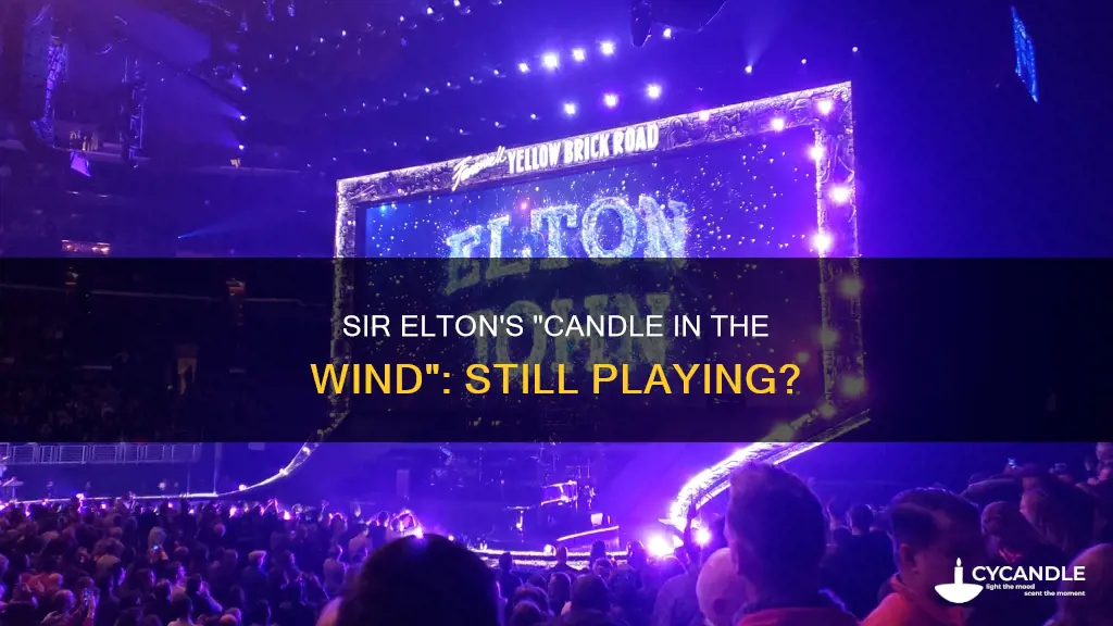 does elton joh still play candle in the wind