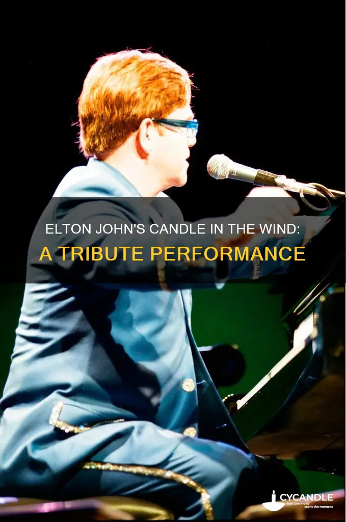does elton john perform candle in the wind