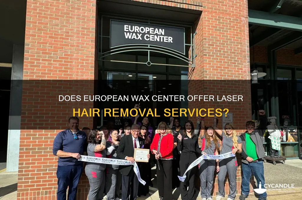 does european wax center do laser hair removal