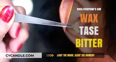 The Surprising Truth About Earwax: Does It Really Taste Bitter?