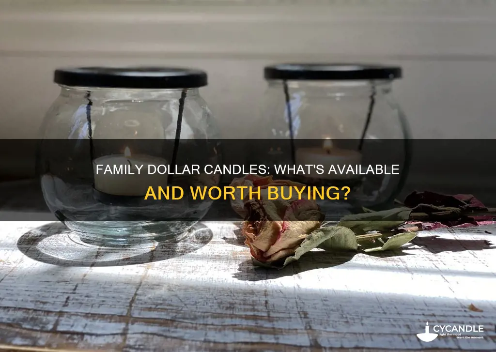 does family dollar have candles