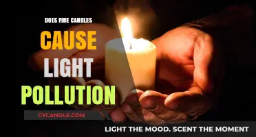 Do Fire Candles Contribute to Light Pollution? Exploring the Impact