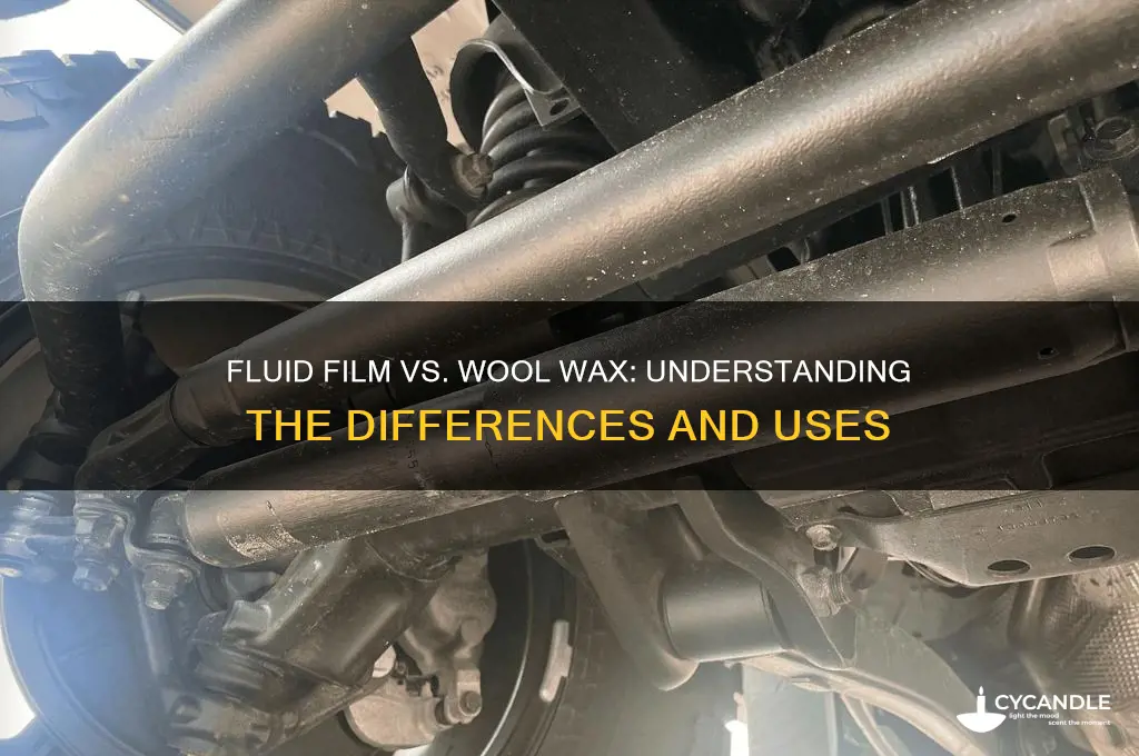 does fluid film make wool wax