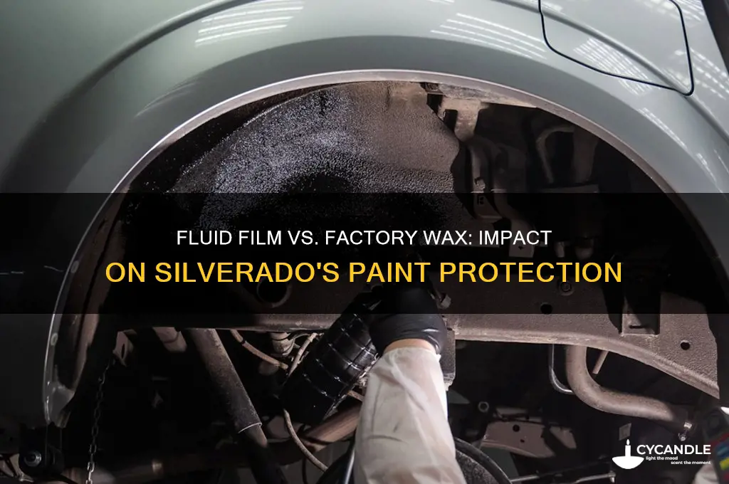does fluid film remove factory wax on silverado