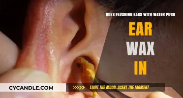 The Truth About Flushing Ears with Water: Does It Really Push Ear Wax In?