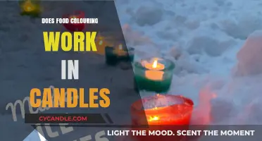 Can Food Coloring Enhance Candle Aesthetics? A Practical Experiment