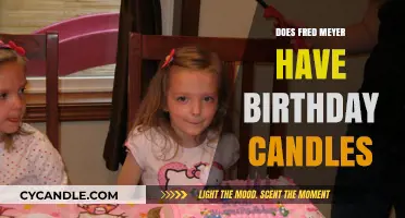 Fred Meyer's Birthday Supplies: Candles and More