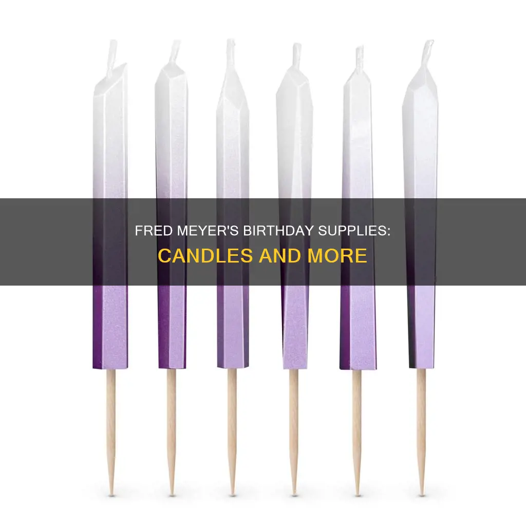 does fred meyer have birthday candles