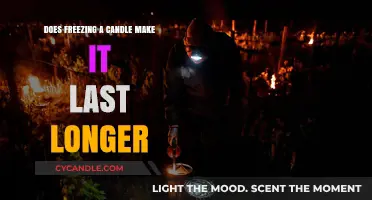 Freezing Candles: Does Chilling Wax Extend Burn Time?