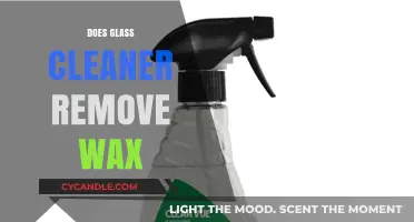 Can Glass Cleaner Effectively Remove Wax? A Detailed Exploration