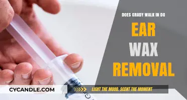 Grady's Ear Wax Removal: Does He Offer Walk-In Services?