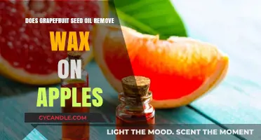 Grapefruit Seed Oil: Effective Solution to Remove Wax on Apples?