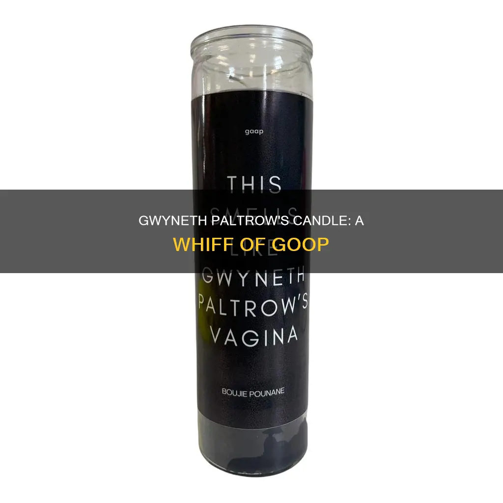 does gwyneth paltrow have a candle