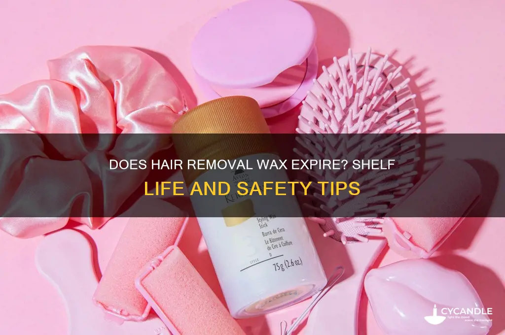 does hair removal wax expire