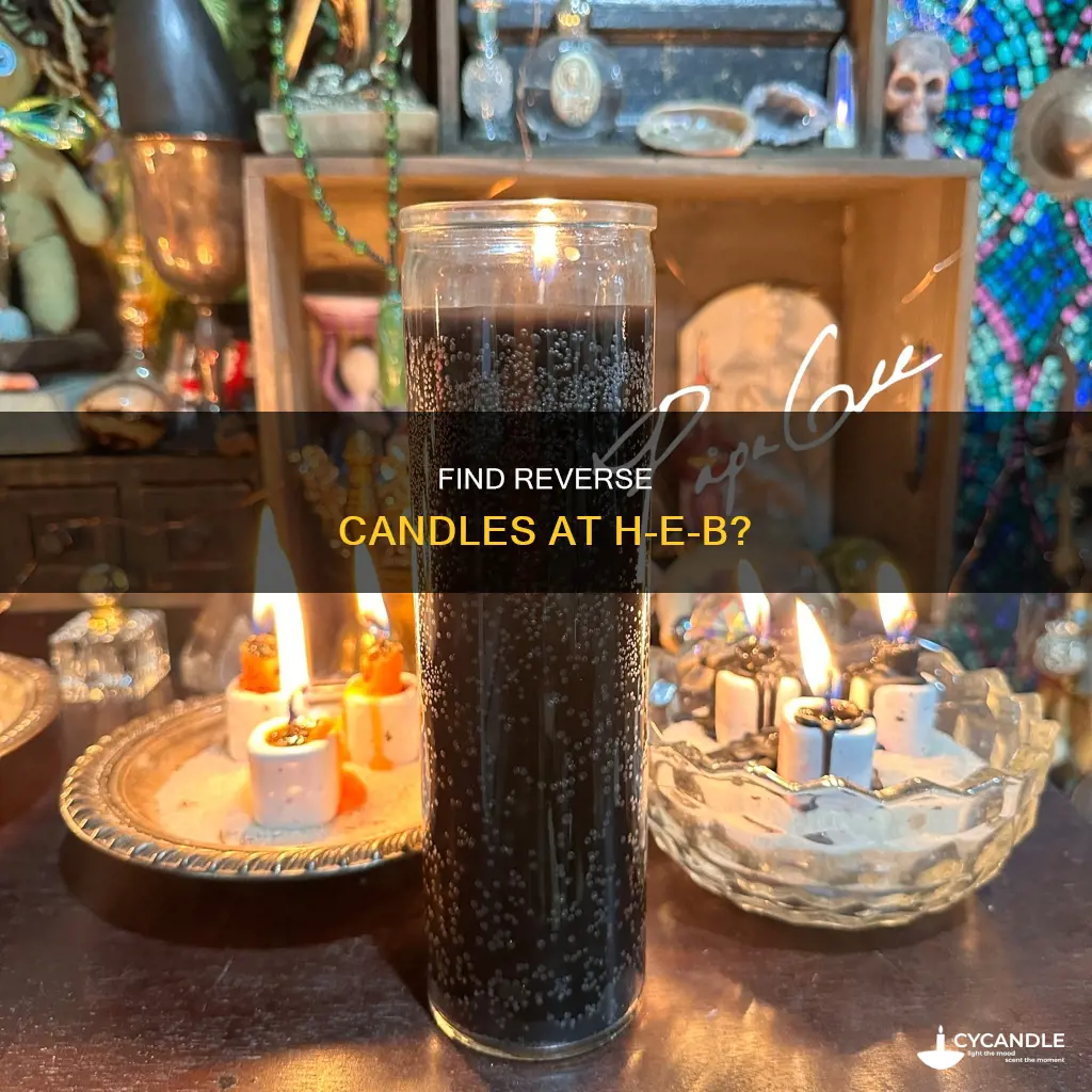 does heb sell reverse candles