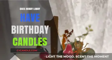 Hobby Lobby Birthday Candles: A Fun Party Essential