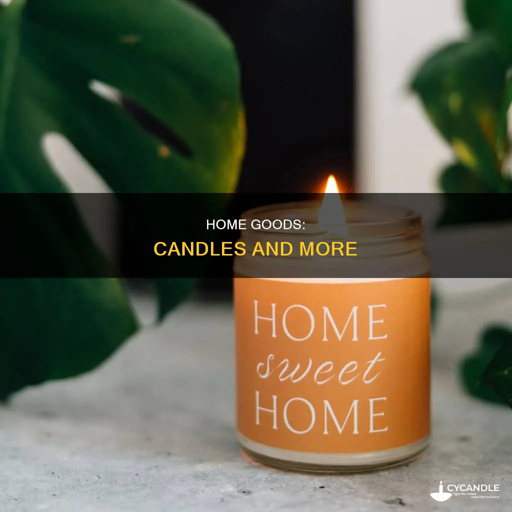 does home goods have candles