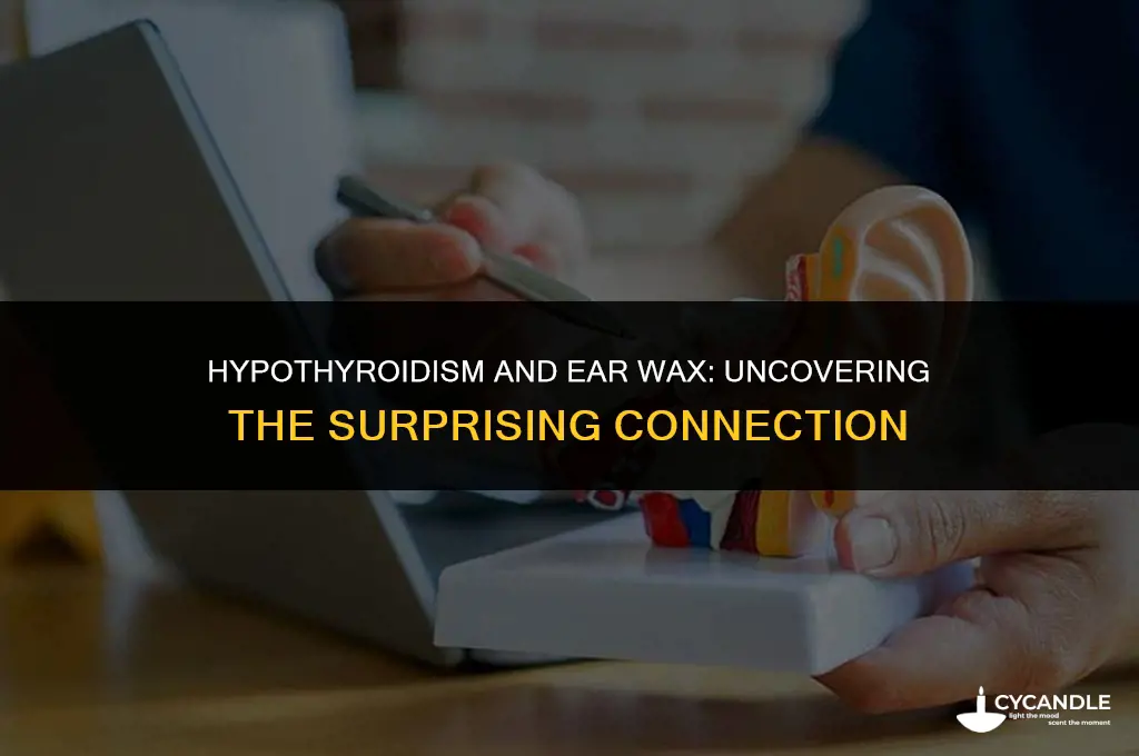 does hypothyroidism cause excessive ear wax