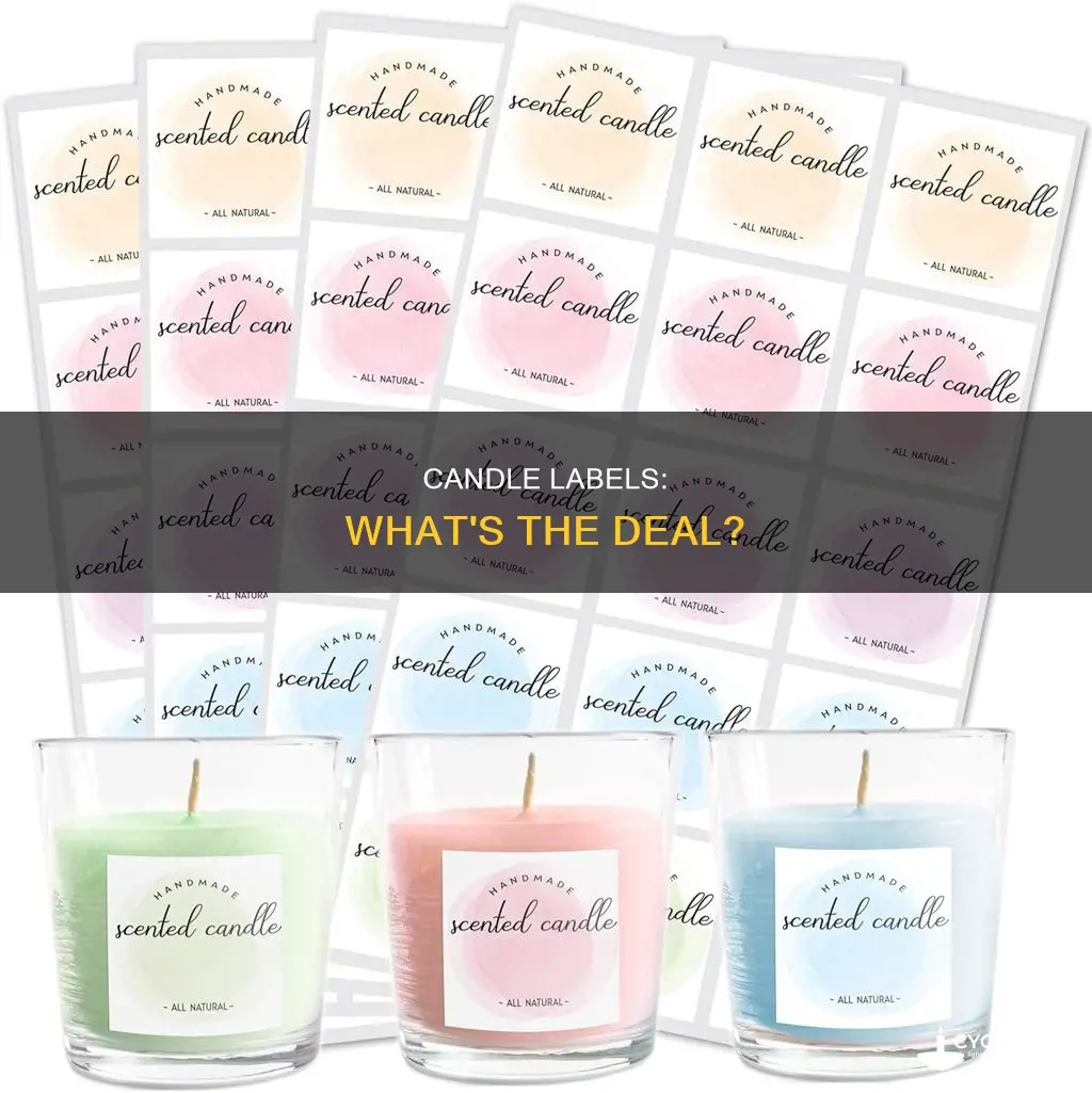 does it matter what kind of labels on a candle