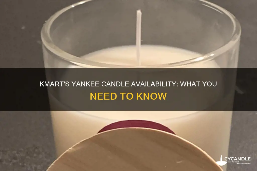 does kmart sell yankee candles