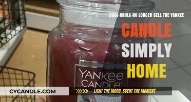 Is Yankee Candle's Simply Home Line Still Available at Kohl's?
