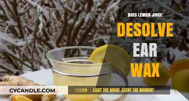 Natural Remedies: Can Lemon Juice Really Dissolve Ear Wax?