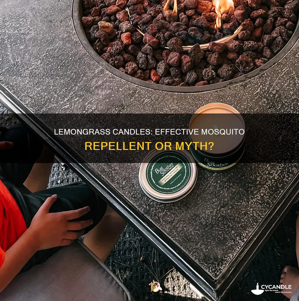does lemongrass candles repel mosquitoes
