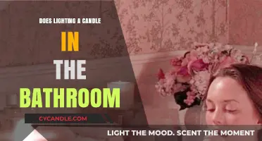 Does Lighting a Candle in the Bathroom Enhance Relaxation or Pose Risks?