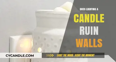 Candle Lighting and Wall Damage: Separating Fact from Fiction