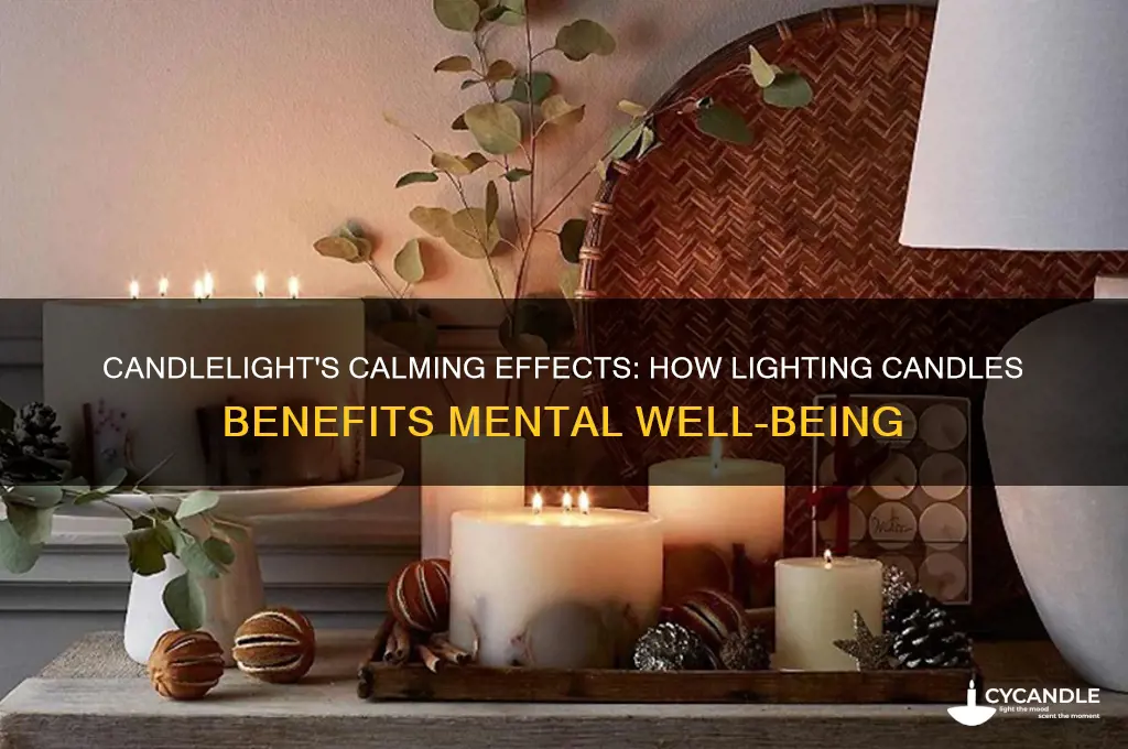 does lighting candles belp people