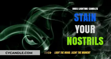 Candle Wax and Nostrils: Unveiling the Truth About Staining