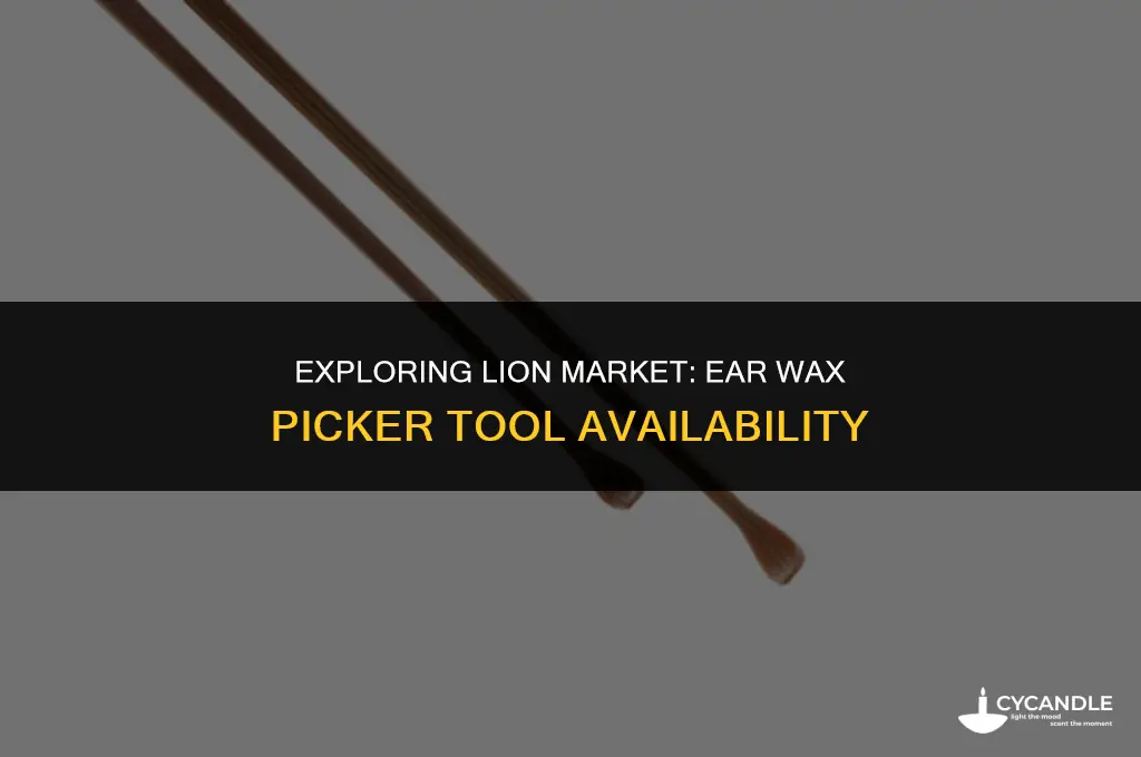 does lion market sells ear wax picker tool