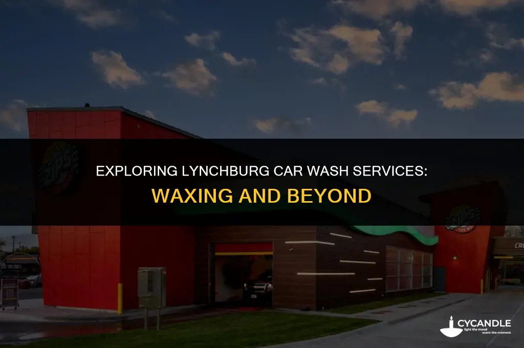 does lynchburg car wash wax