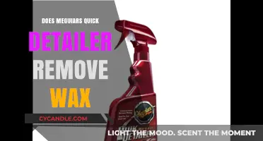 Meguiar's Quick Detailer: Does It Remove Wax? Find Out Now
