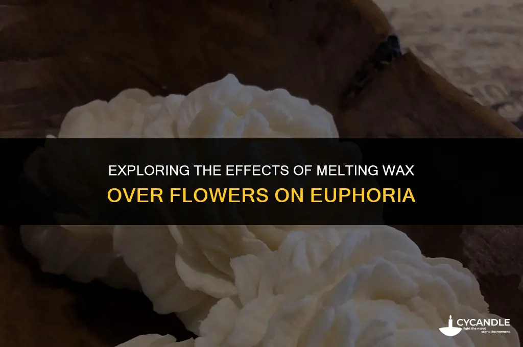 does melting wax over flower get you higher