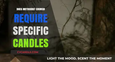 Methodist Church: Are Specific Candles Required?