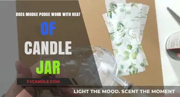 Can Mod Podge Withstand Candle Heat? Crafting Durable Jar Decor