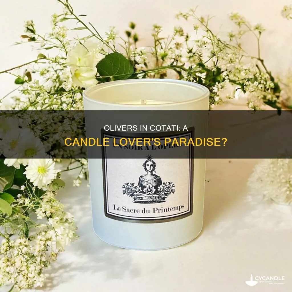 does olivers in cotati sell candles