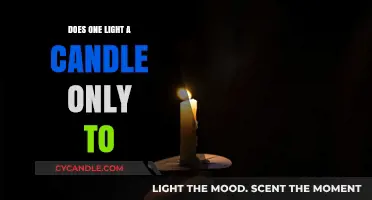 Does One Light a Candle Only to Illuminate the Dark?