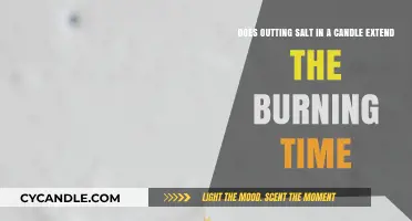 Salt in Candles: Does It Really Extend Burn Time?