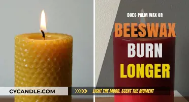 Comparing Burn Times: Palm Wax vs. Beeswax Candles