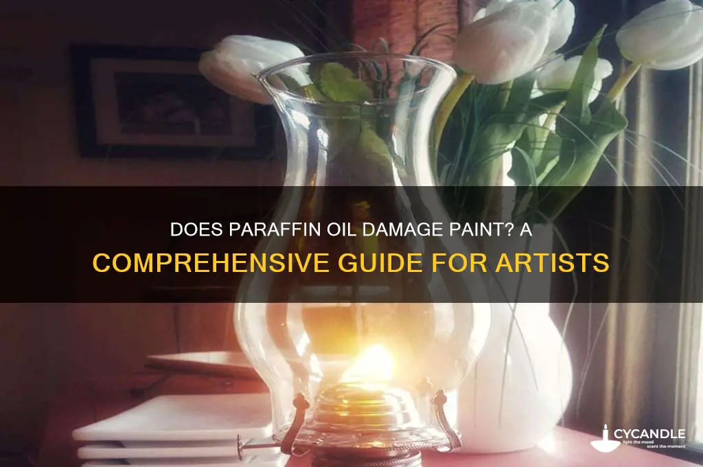 does paraffin oil hurt paint