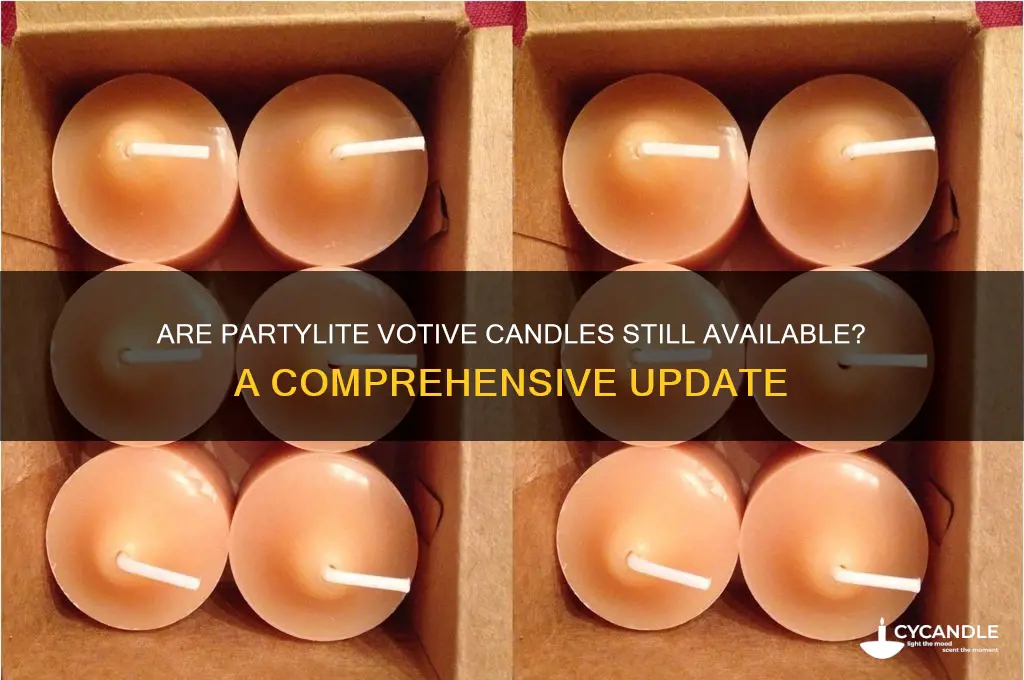 does partylite still make votive candles